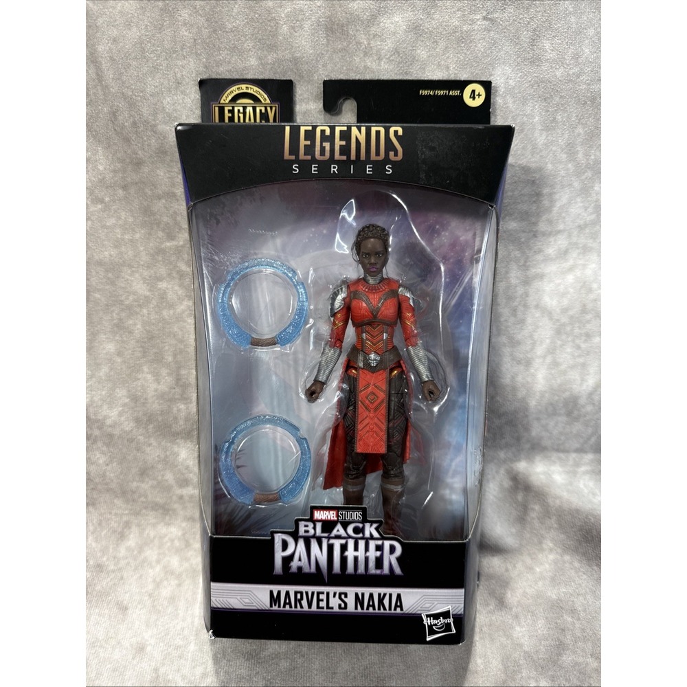 Hasbro Marvel Legends Series Black Panther 6" Nakia Figure LEGACY Collection